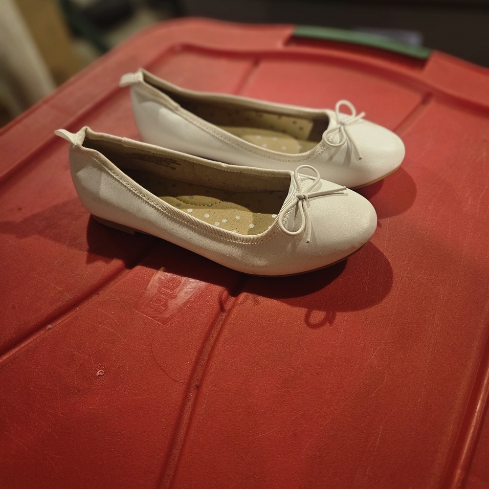 Cat & Jack White Dress Shoes